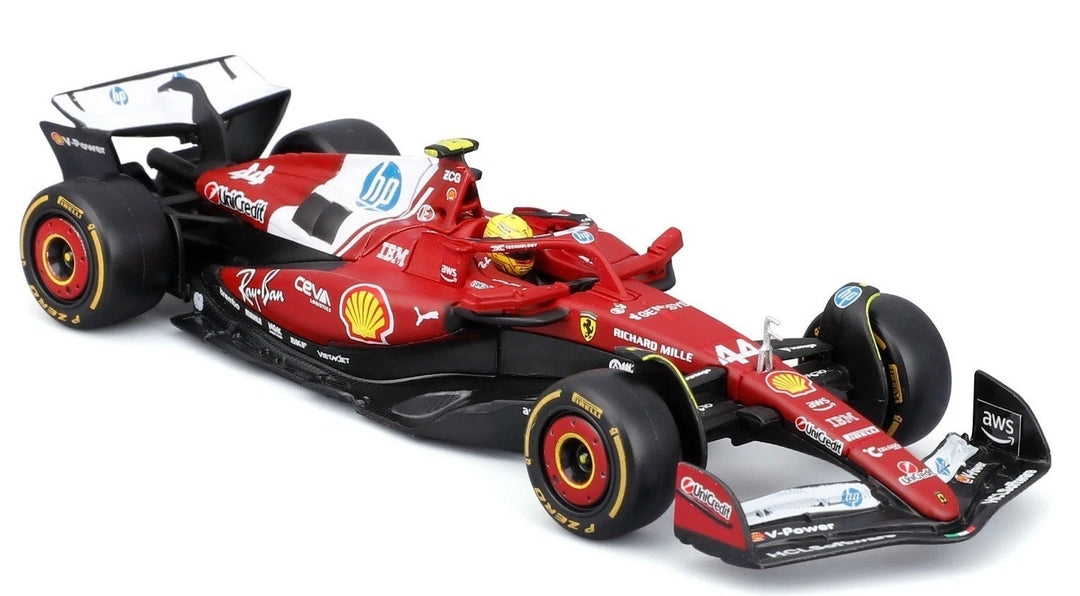Burago Scuderia Ferrari n°44 Lewis Hamilton GP d&