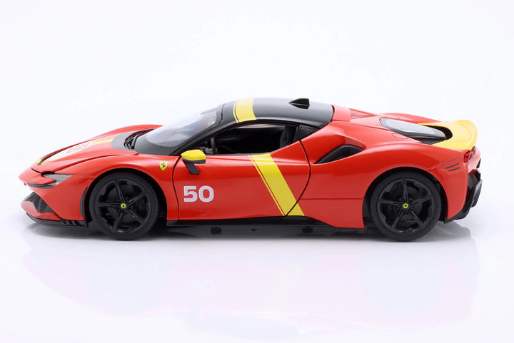 Burago Ferrari SF90 Stradale Assetto Fiorano 