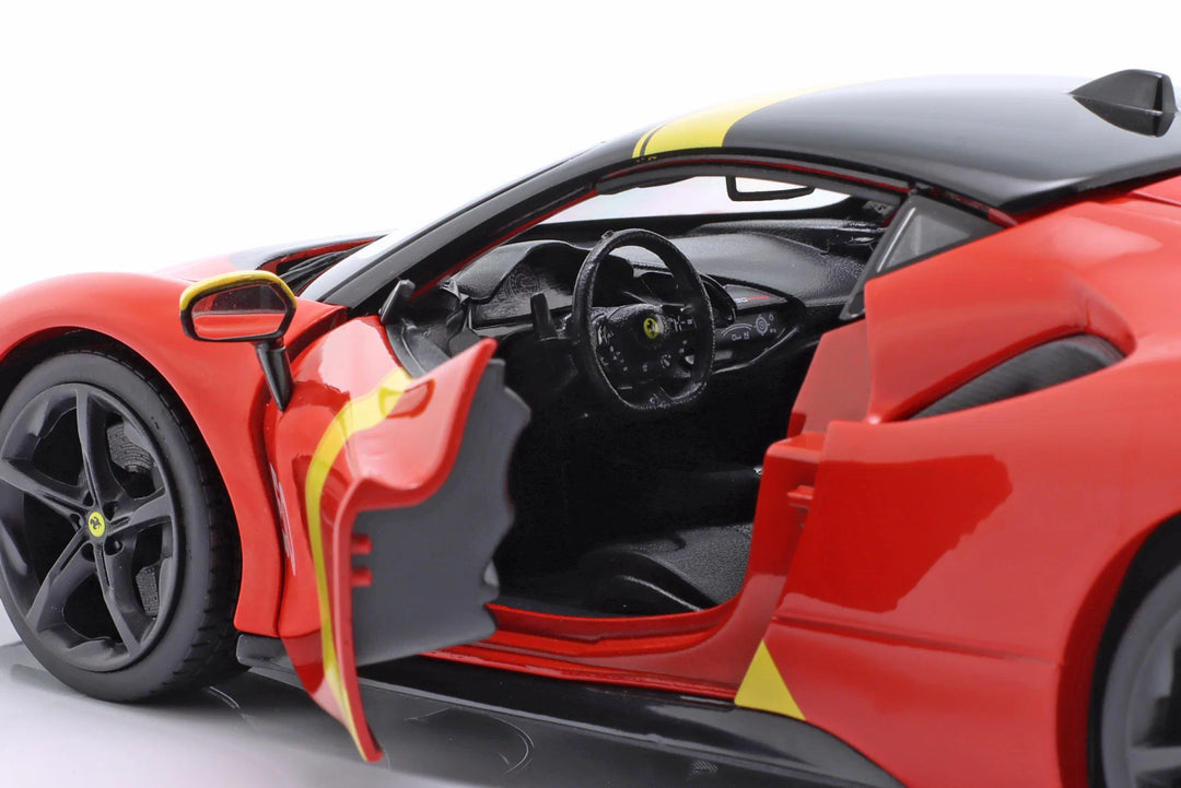 Burago Ferrari SF90 Stradale Assetto Fiorano 