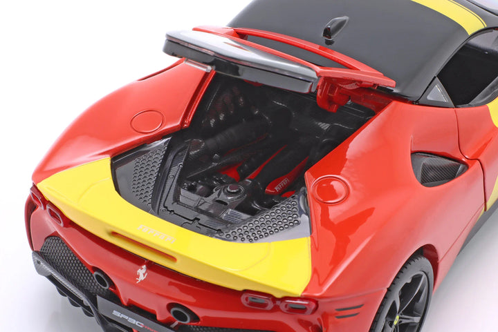 Burago Ferrari SF90 Stradale Assetto Fiorano 