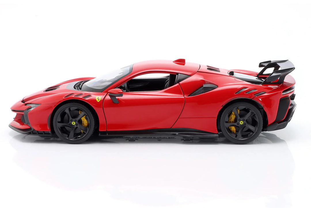 Burago Ferrari SF90 XX Stradale 2024 1:18 Red Race &amp; Play