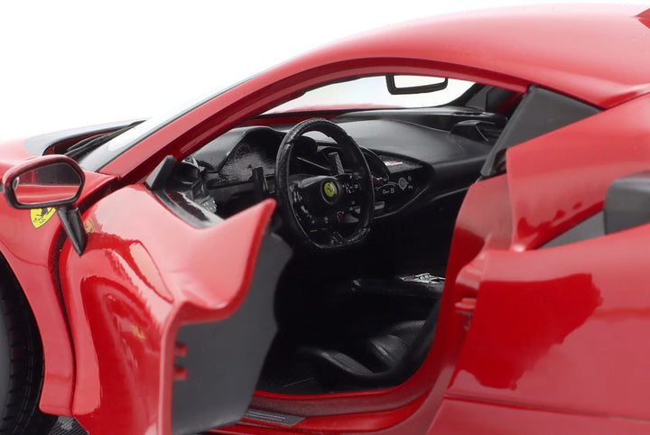 Burago Ferrari SF90 XX Stradale 2024 1:18 Red Race &amp; Play