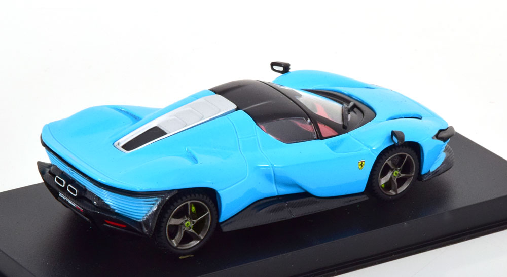Burago Ferrari Daytona SP3 2021 Bleu clair 1:43