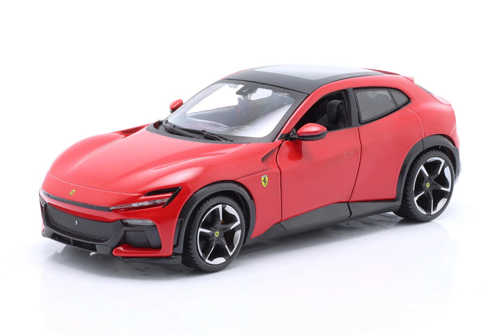 Burago Ferrari Purosangue 2022 1:24 Rood Race &amp; Play