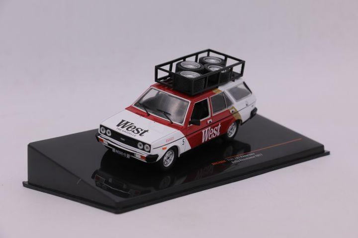 Ixo Fiat 131 Panorama Rally Assistance 1977 West 1:43