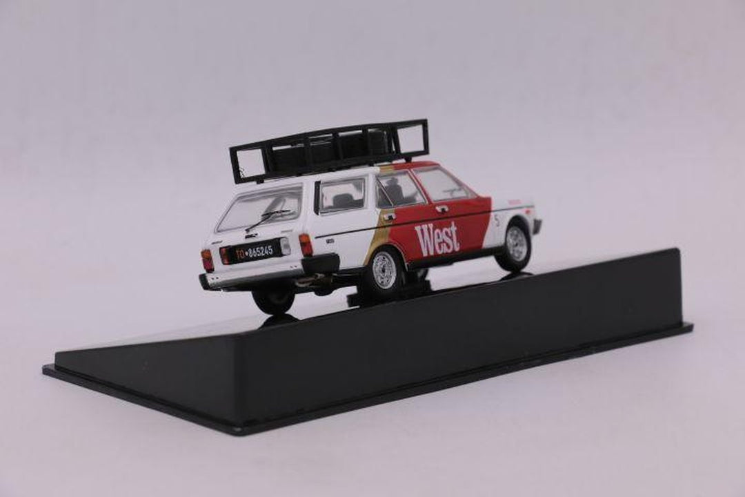 Ixo Fiat 131 Panorama Rally Assistance 1977 West 1:43