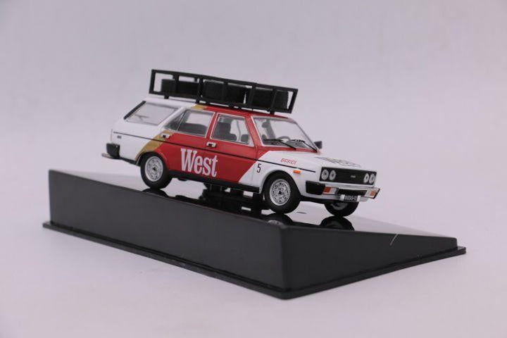 Ixo Fiat 131 Panorama Rally Assistance 1977 West 1:43
