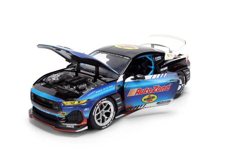 Jada Ford Mustang RTR James Deane Zwart / Blauw RTR Vehicles