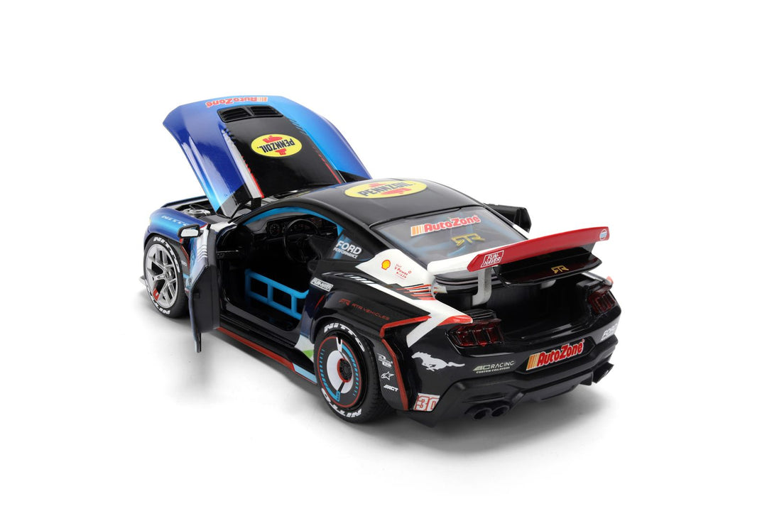 Jada Ford Mustang RTR James Deane Zwart / Blauw RTR Vehicles