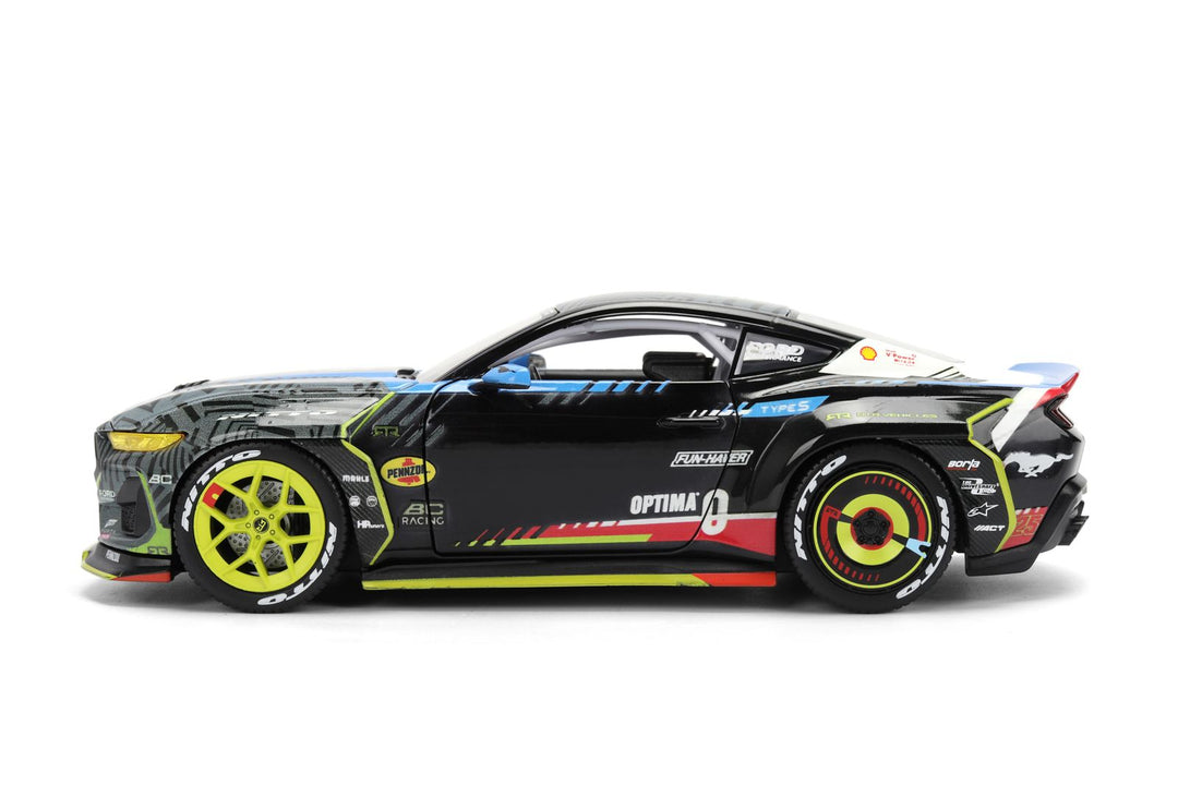 Jada Ford Mustang RTR Vaughn Gittin Black / Blue RTR Vehicles