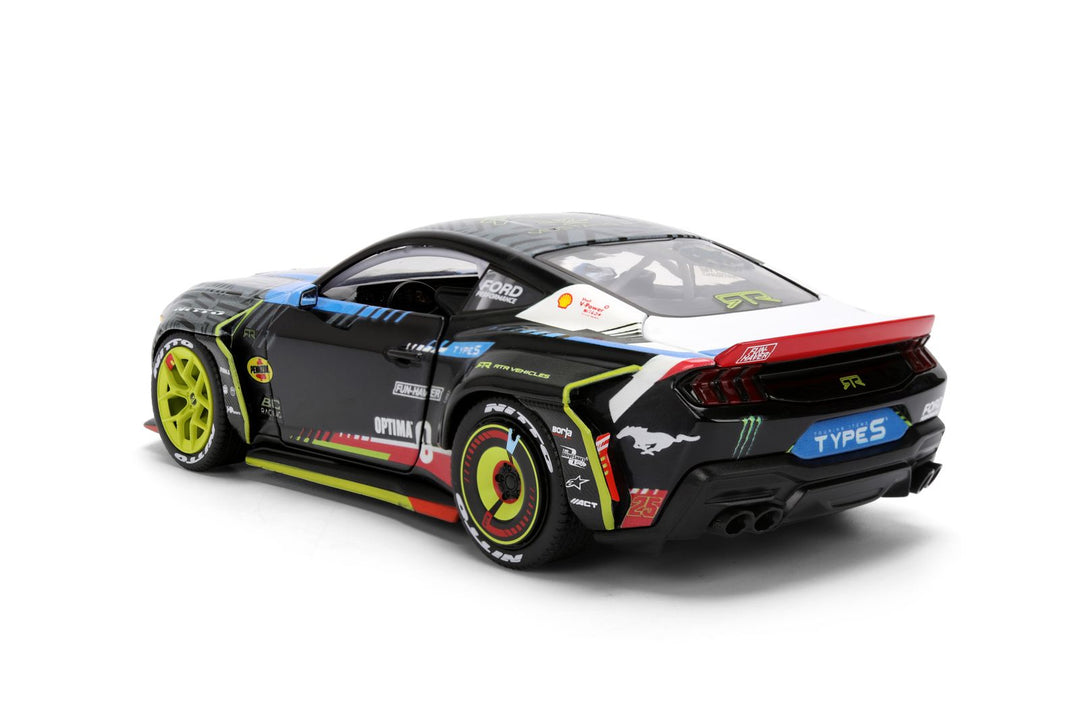 Jada Ford Mustang RTR Vaughn Gittin Black / Blue RTR Vehicles