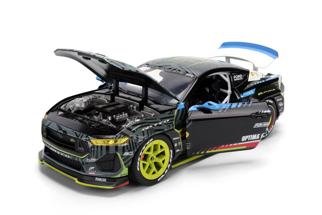 Jada Ford Mustang RTR Vaughn Gittin Black / Blue RTR Vehicles