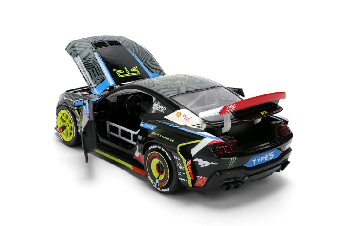Jada Ford Mustang RTR Vaughn Gittin Black / Blue RTR Vehicles
