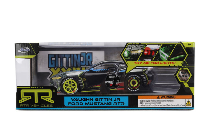 Jada Ford Mustang RTR Vaughn Gittin Black / Blue RTR Vehicles