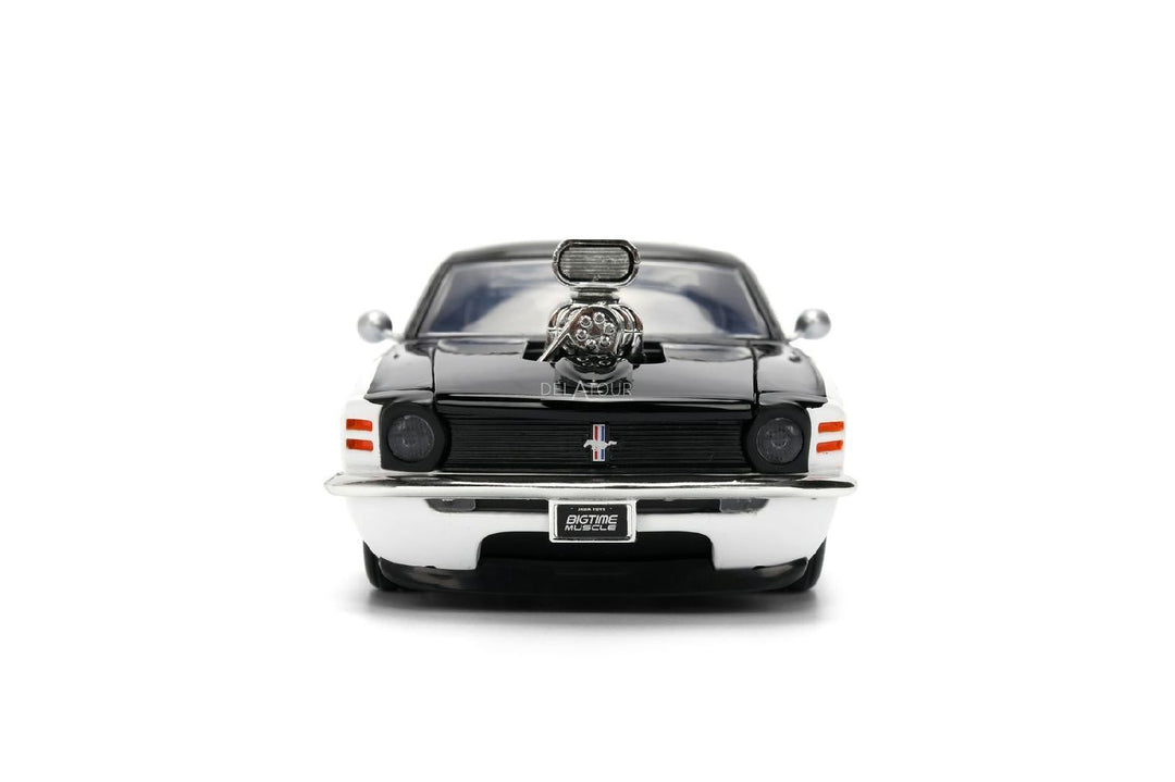 Jada Ford Mustang Boss 429 1970 Noir/Blanc BigTime Muscle