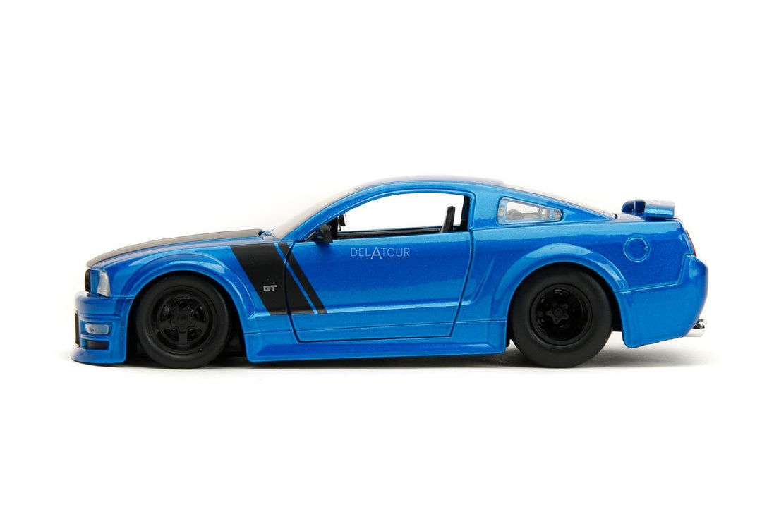 Jada Ford Mustang GT 2006 Bleue BigTime Muscle
