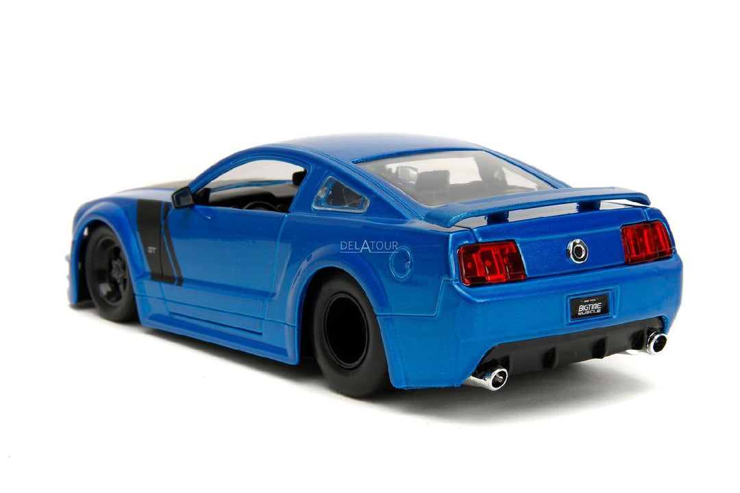 Jada Ford Mustang GT 2006 Bleue BigTime Muscle