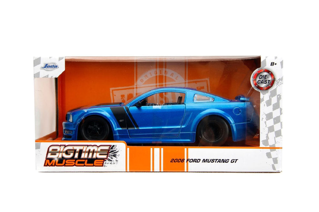 Jada Ford Mustang GT 2006 Bleue BigTime Muscle