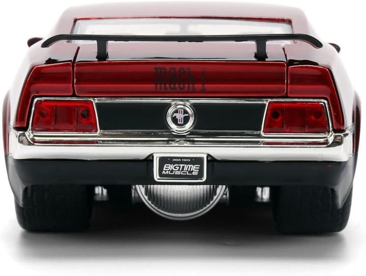 Jada Ford Mustang Mach 1 1973 Rood BigTime Muscle