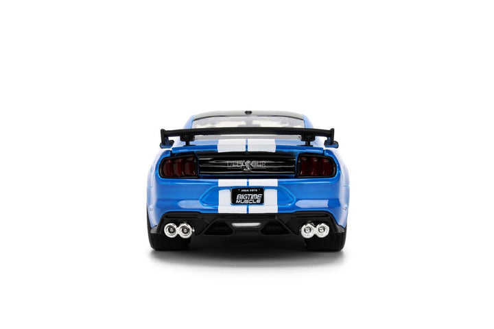 Jada Ford Mustang Shelby GT500 n° 65 2020 bleue BigTime Muscle