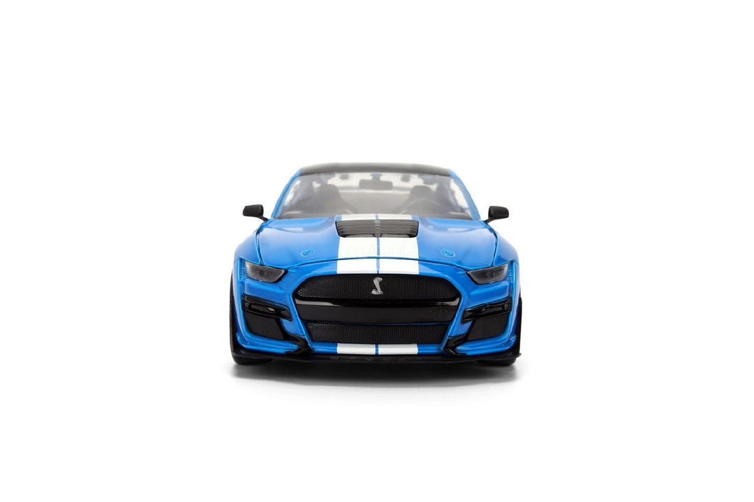 Jada Ford Mustang Shelby GT500 n° 65 2020 bleue BigTime Muscle