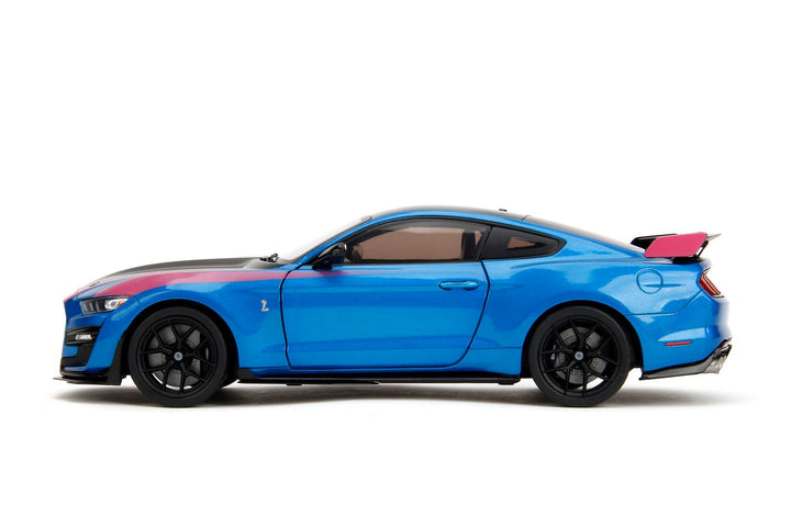 Jada Ford Shelby GT500 2020 Blue and Black Pink Slips