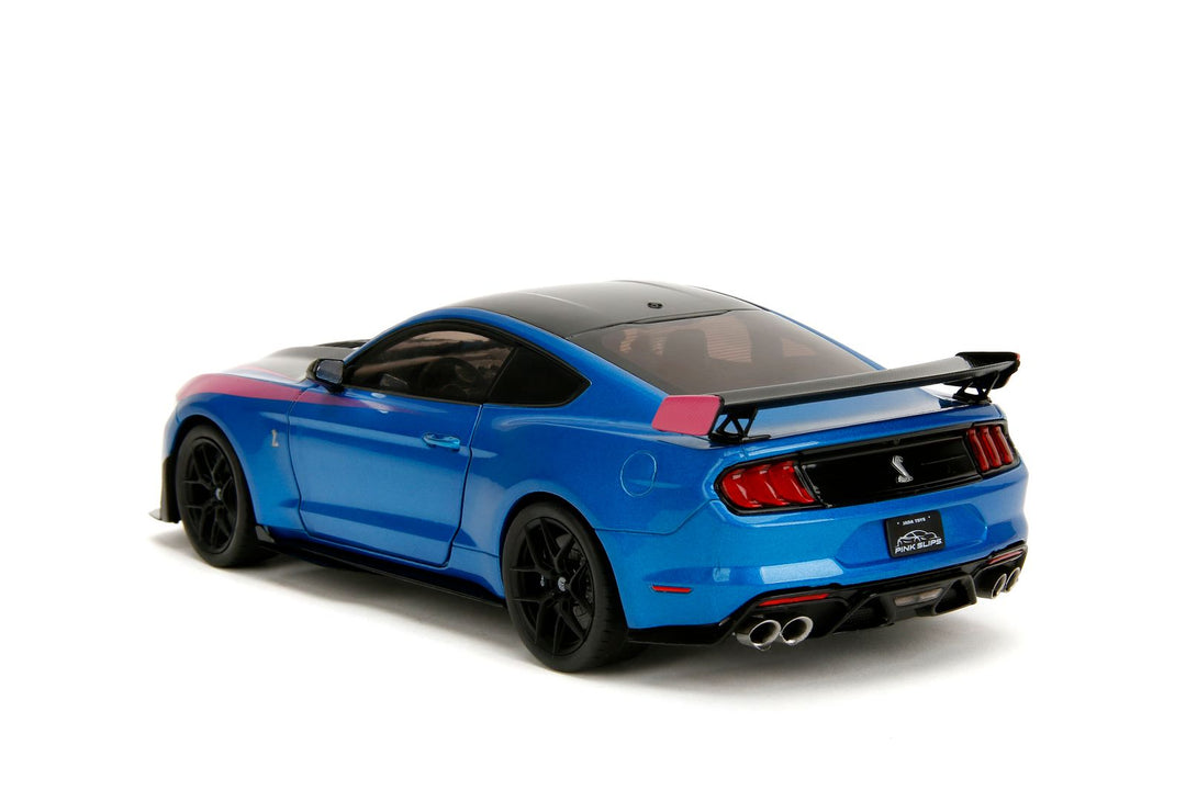 Jada Ford Shelby GT500 2020 Blue and Black Pink Slips
