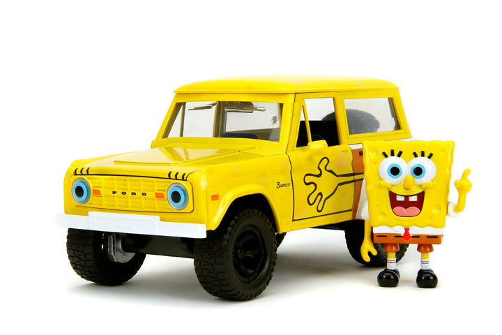 Jada Ford Bronco Geel Spongebob Squarepants