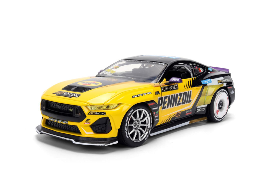 Jada Ford Mustang RTR Chelsea DeNofa Yellow / Black RTR Vehicles