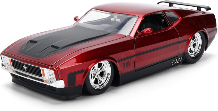 Jada Ford Mustang Mach 1 1973 Rood BigTime Muscle
