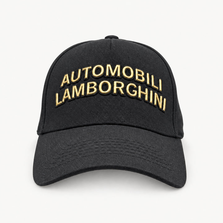 Lamborghini Automobili Macro Logo Cap Black/Gold