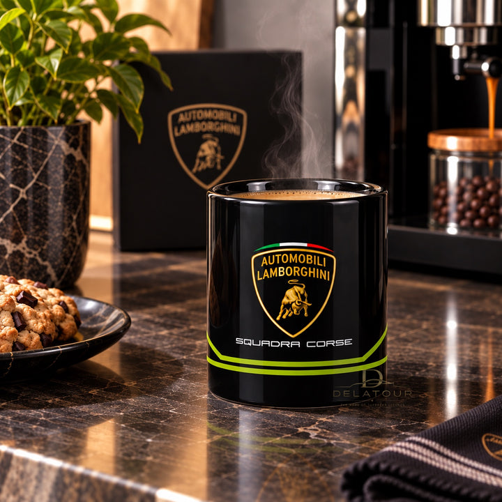 Lamborghini Automobili Squadra Corse Mok zwart