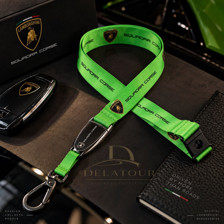Lamborghini Squadra Corse Lanyard