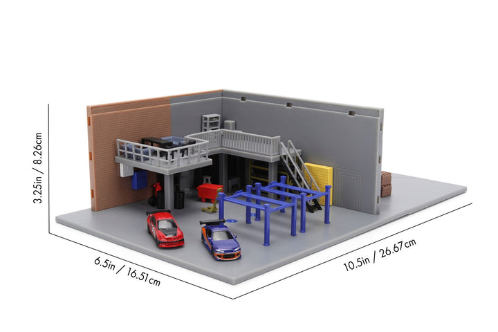 Diorama du garage de Jada Han Fast &amp; Furious