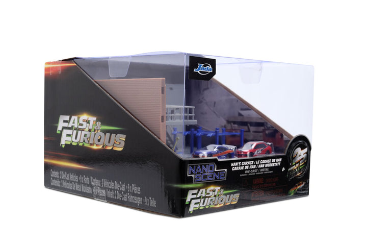Diorama du garage de Jada Han Fast &amp; Furious