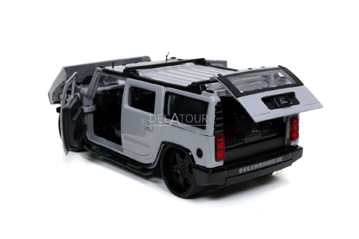 Jada Hummer H2 Grijs Just Trucks