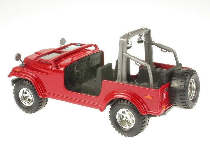 Burago Jeep Wrangler 1:24 Rood