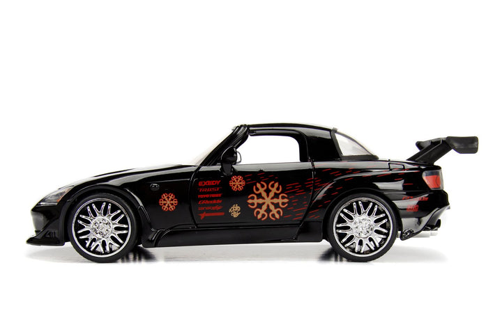Jada Johnny´s Honda S2000 Zwart Fast &amp; Furious