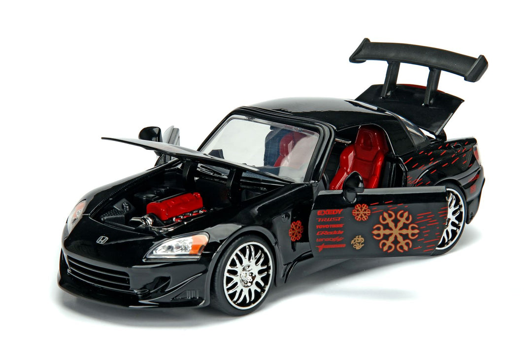 Jada Johnny´s Honda S2000 Zwart Fast &amp; Furious