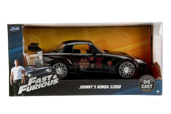 Jada Johnny´s Honda S2000 Zwart Fast &amp; Furious