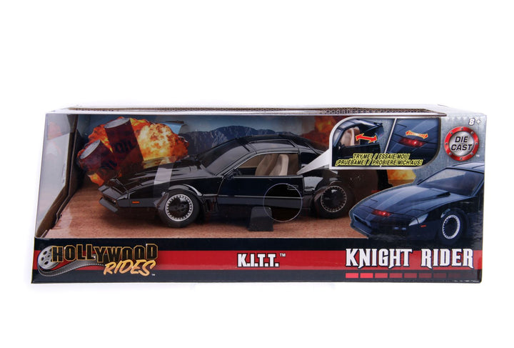 Jada K.I.T.T. Pontiac Firebird Noir Knight Rider