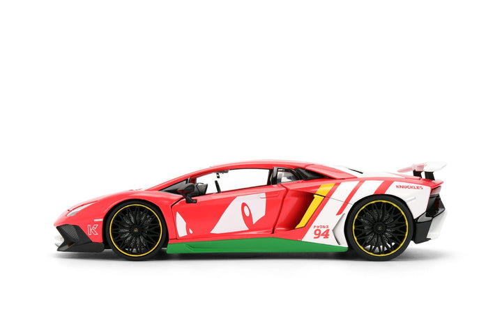 Jada Lamborghini Aventador SV Red Sonic The Hedgehog
