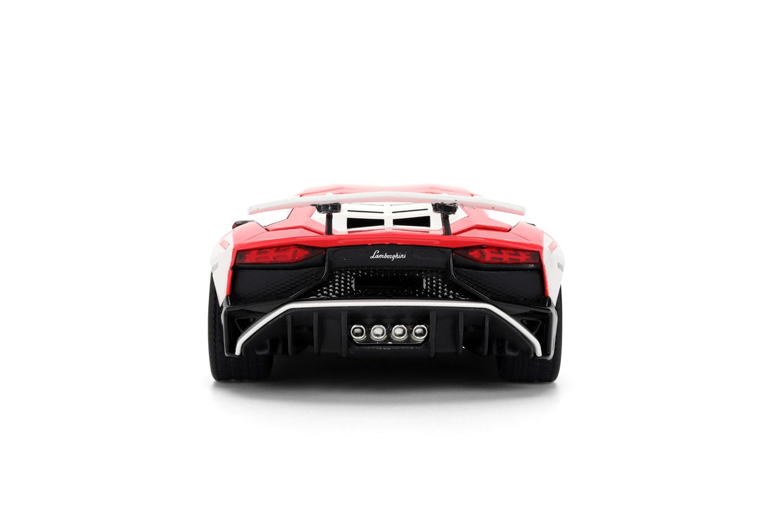 Jada Lamborghini Aventador SV Red Sonic The Hedgehog