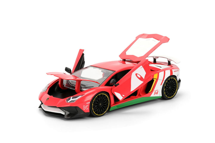 Jada Lamborghini Aventador SV Red Sonic The Hedgehog