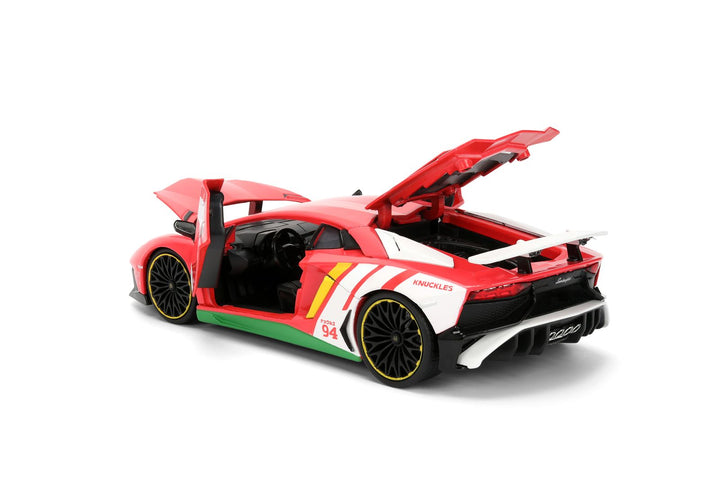 Jada Lamborghini Aventador SV Red Sonic The Hedgehog