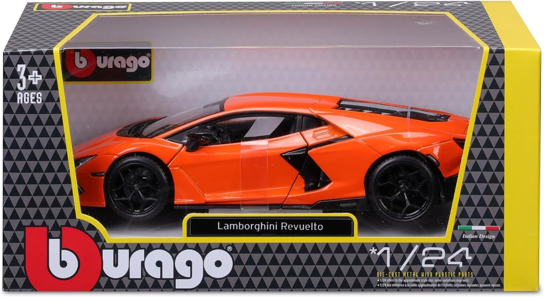 Burago Lamborghini Revuelto 1:24 Oranje Italian Design