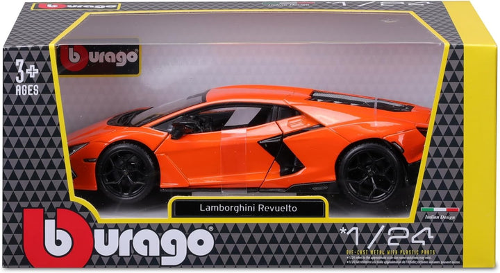 Burago Lamborghini Revuelto 1:24 Oranje Italian Design