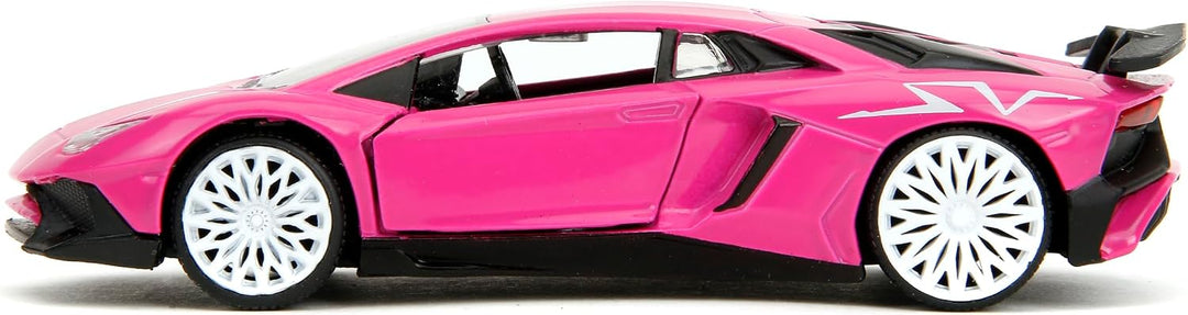 Jada Lamborghini Aventador SV Roze Pink Slips