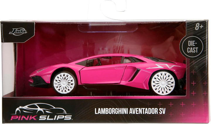 Jada Lamborghini Aventador SV Roze Pink Slips