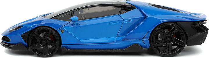 Jada Lamborghini Centenario Italiaanse vlag Blauw Hyper-Spec